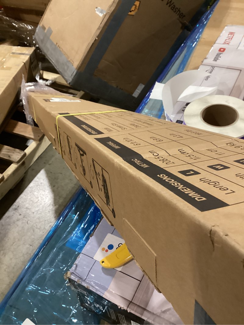 Condition photo showing New/Like New for PropVue Projector Screen with Stand 84" - Indoor & Outdoor Projection Screen for Movie or Office Presentation - 16:9 HD Premium Wrinkle-Free Tripod Screen for Projector with Carry Bag & Tight Strap 84 Inch 16:9 Aspect Ratio Black