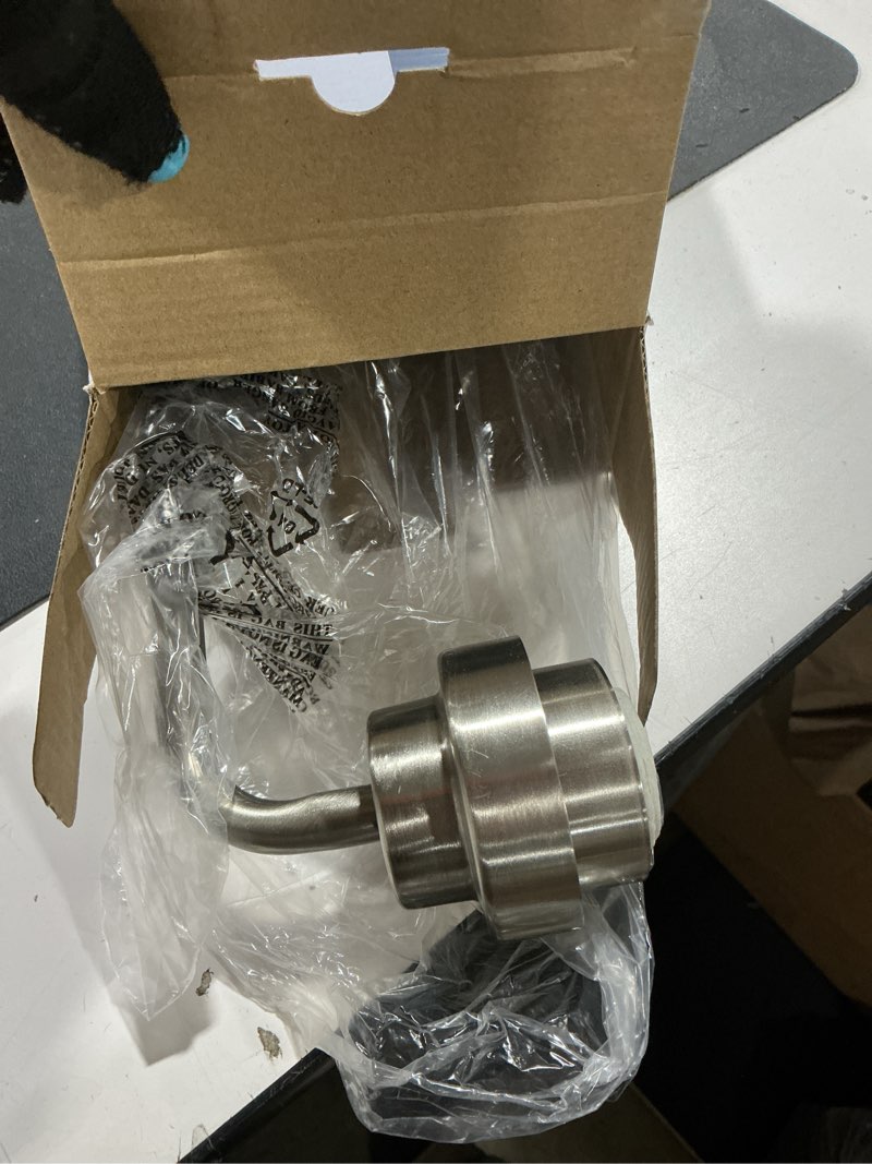 Condition photo showing Good Condition for (shades sold separately) bathroom vanity light over mirror,bathroom light fixture wall sconce lighting for bedroom,living room (nickel, 4-light) nickel 4-ligh