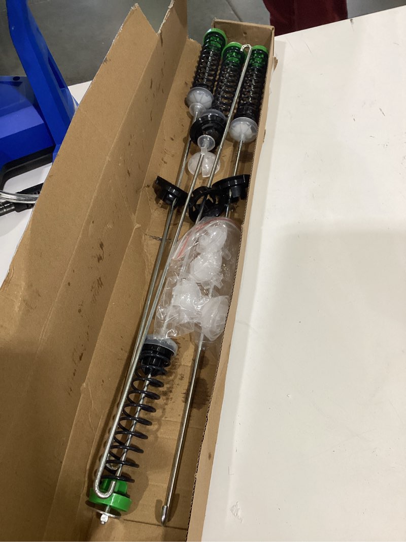 Condition photo showing As Is for washer suspension rod kit (spring rod kit) fit for maytag bravos mct washers | compatible with mvwc565fw2 mvwx655dw1 mvwc565fw1 mvwx655dw2 mvw5035mw0 - washing machine shock absorbers replacement