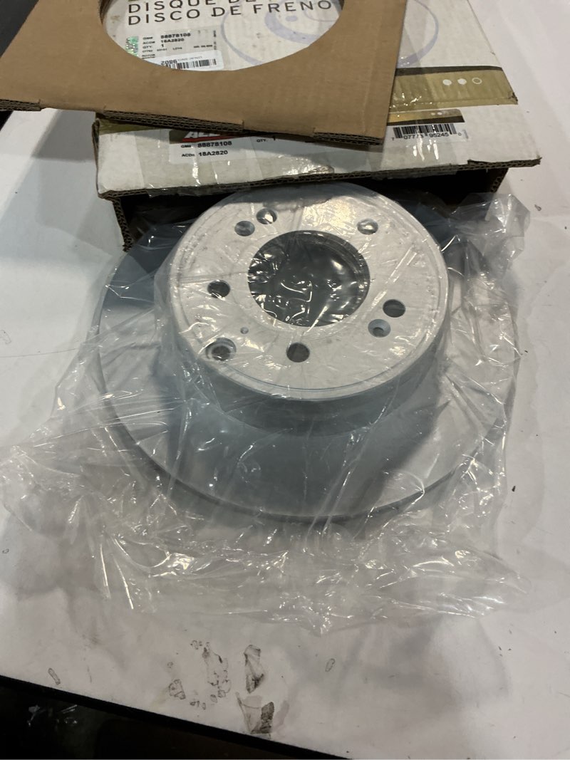 Condition photo showing item condition for ACDelco Gold 18A2820 Rear Disc Brake Rotor