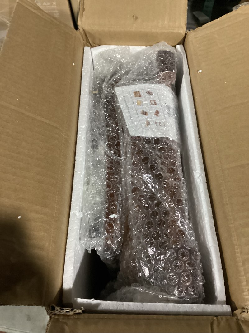 Condition photo showing Good Condition for Utoplike Teak Shower Bench Seat with Handles, Portable Wooden Spa Bathing Stool with Storage Towel Shelf, 22" x 13" x 18.6", Perfect for Indoor and Outdoor Use Teak Wood Large