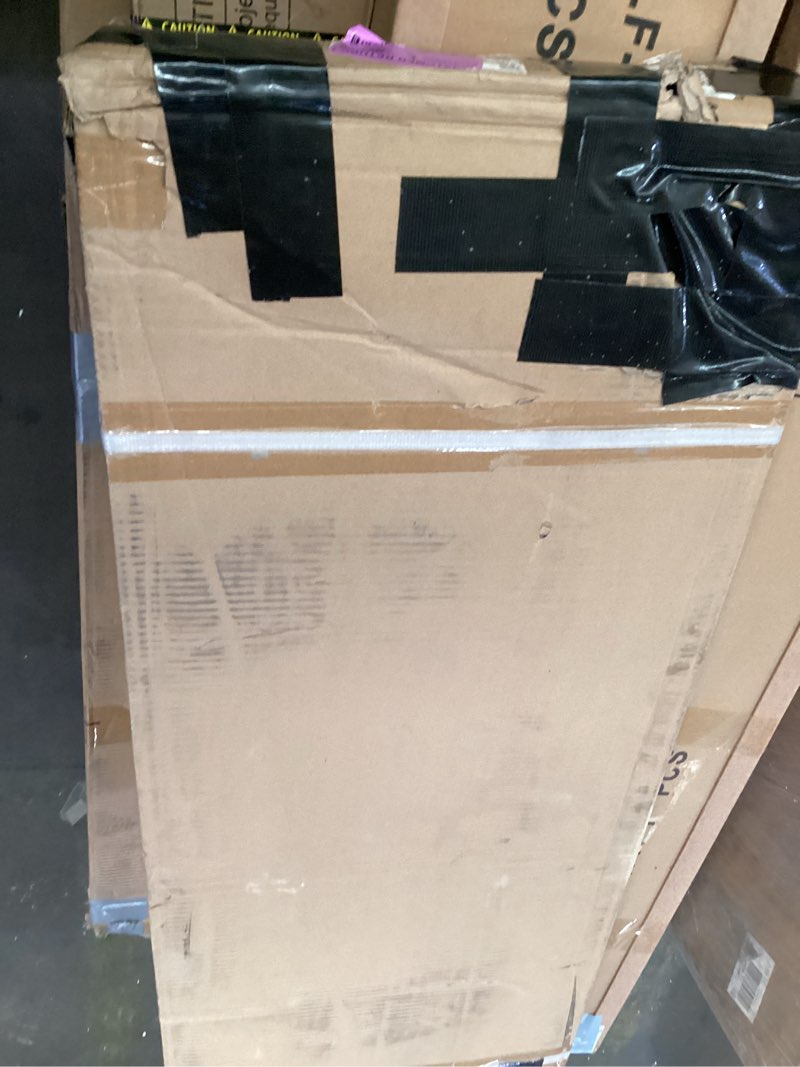 Condition photo showing As Is for vevor pallet forks, 2000 lbs clamp on pallet forks 43" total length, tractor bucket forks with adjustable stabilizer bar, heavy duty pallet forks for tractor attachments, skid steer, loader bucket