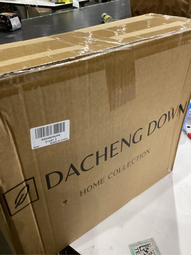 Condition photo showing Good Condition for Luxury Soft Down Pillows Standard Size Set of 2, High Support Feather Pillows with 750 Fill Power, 600Tc 100% Down-Proof Cotton Cover Down Pillow for Back, Side or Stomach Sleepers, 20 x 26 White (20% Down) 20"x26"(Pack of 2)