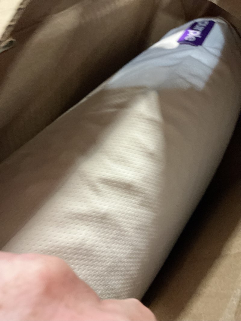 Condition photo showing Good Condition for purple harmony pillow – talalay latex foam cooling pillow for combo or side sleepers, 360º hex gelflex grid for no-pressure support and luxurious weightless feel - standard, medium feel, med height