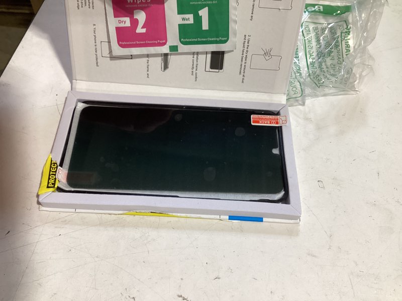 Condition photo showing Good Condition for 2 pack for samsung galaxy a16 / a17 5g privacy screen protector glass, red to green gradient, anti-spy anti-blue light anti-scratch no bubble case friendly easy installation
