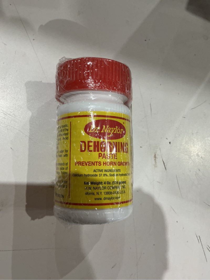 Condition photo showing Good Condition for dr. naylor's dehorning paste (4 oz)
