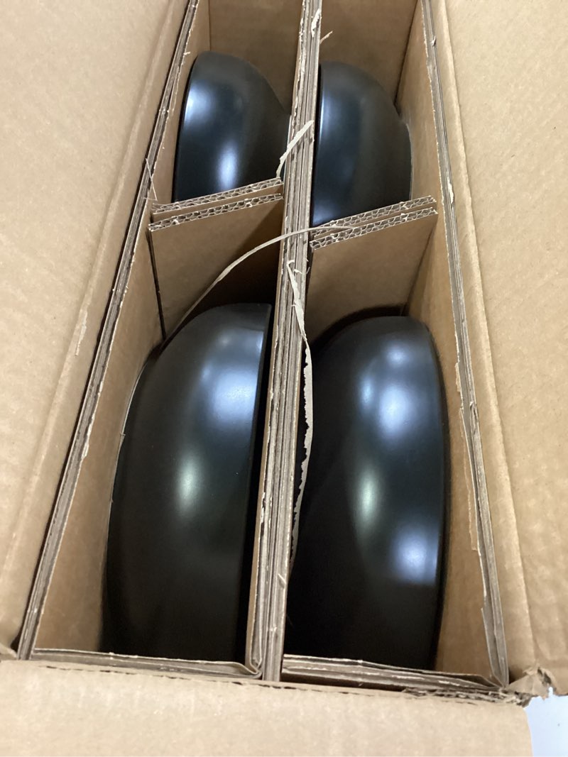 Condition photo showing New/Like New for LE TAUCI Pasta Bowls 45 oz, Salad Bowls Set for Serving Soup, Pasta, Noodle, Dinner, Large Kitchen Bowl Plates, Microwave Safe - 8.5 Inch, Set of 4, Matte Black Black 45 ounces