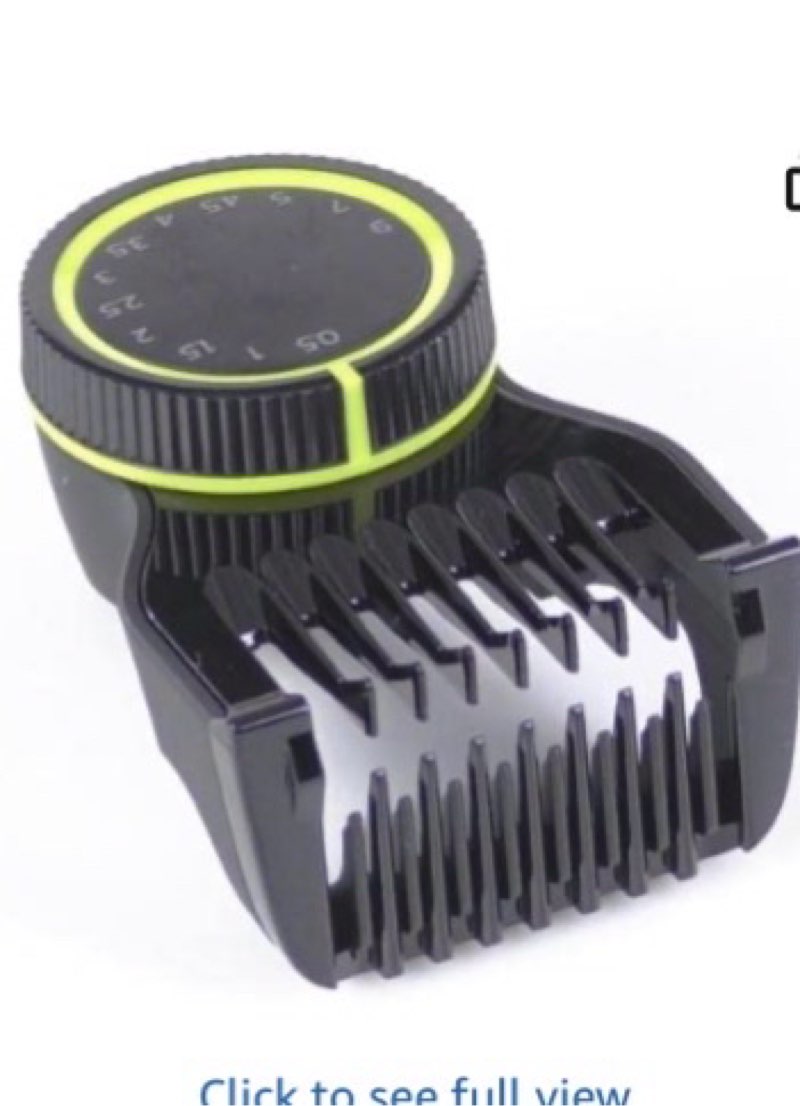 Philips Norelco Backpack Adjustable Comb for QP6530, QP6550, QP6650