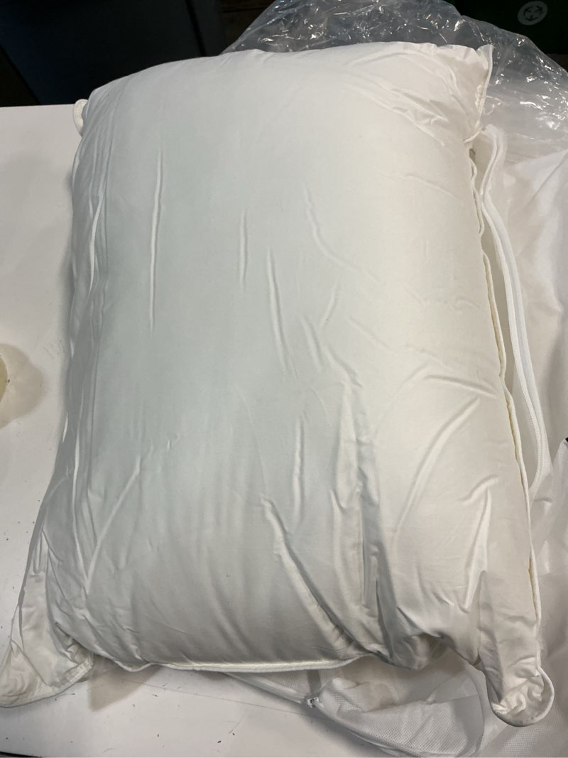 Condition photo showing Good Condition for quince premium down alternative pillow, standard, firm/extra firm