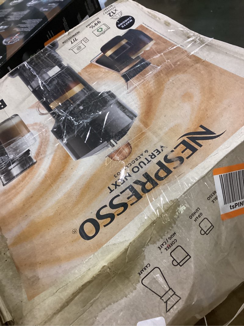 Condition photo showing As Is for Nespresso vertuo