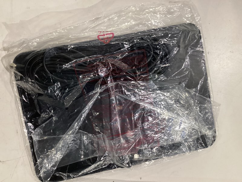 Condition photo showing Good Condition for tv antenna indoor, digital amplified indoor hdtv antenna, 1080p vhf uhf television local channels detachable signal amplifier and 16.5ft long coax cable black