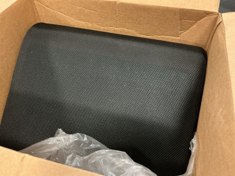 Condition photo showing Good Condition for YOUFI Extra Thick Large Seat Cushion -19 X 17.5 X 4 Inch Gel Memory Foam Cushion with Carry Handle Non Slip Bottom - Pain Relief Coccyx Cushion for Wheelchair Office Chair (Black (1PACK)) Large(19''x17.5''x4'') Black (1pack)