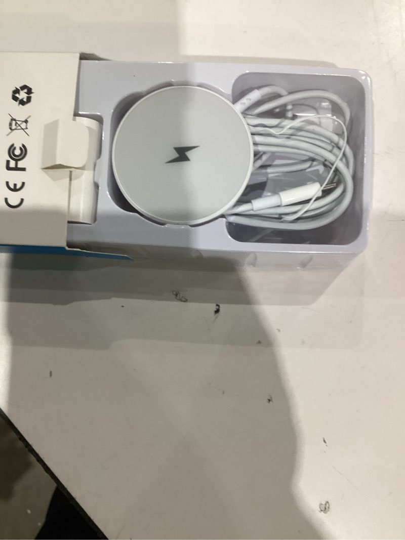Condition photo showing Good Condition for [Apple MFi Certified]Magnetic Wireless iPhone Charger Magsafe Charger,6FT 15W Fast Phone Charging Pad Wireless Magnetic Charge for iPhone 17/17Air/16 Pro Max/16 Plus/15 Pro Max/14/13/12/AirPods3/2/Pro