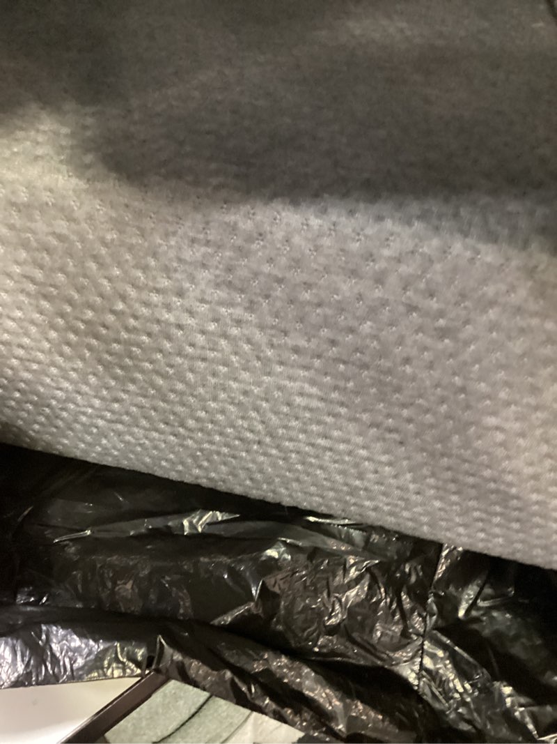 Condition photo showing Good Condition for Leg Pillow Elevation Blood Circulation, Leg Wedge for Elevation for Swelling, Leg Elevating Pillow for After Surgery, Memory Foam Foot Knee Pillow for Back Sleeping 24×22×8 Inch Dark Grey 24*22*8 Inch Dark Grey