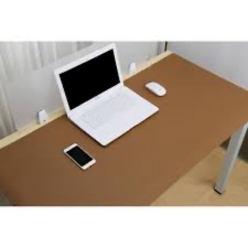 KINGFOM Desk Pad Office Desktop Protecter, PU Leather Desk Mat Blotters Organizer with Comfortable W