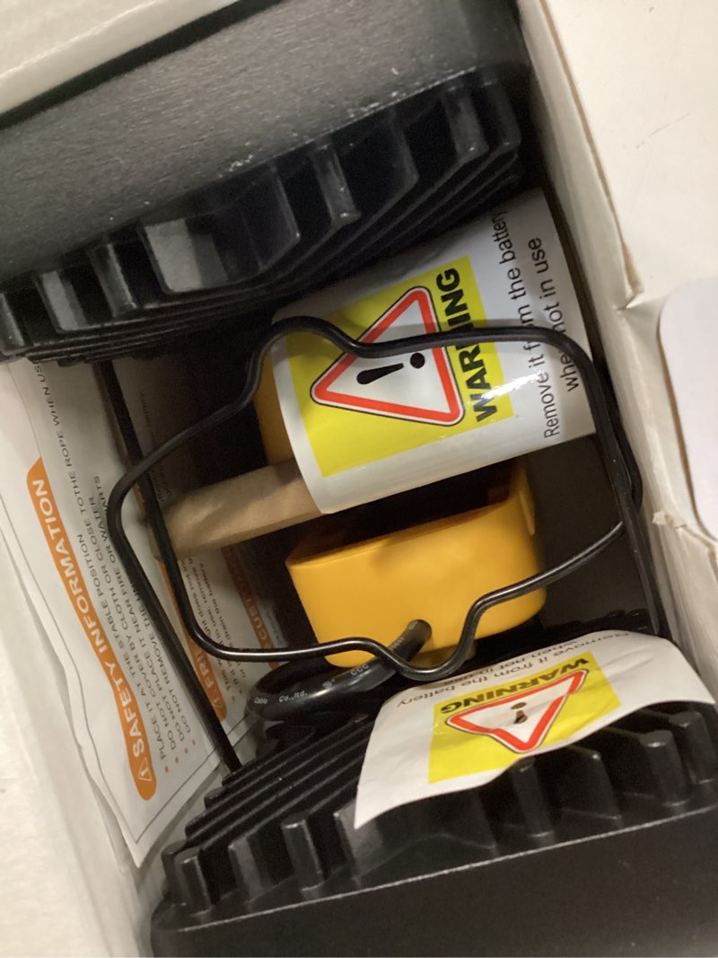 Condition photo showing Good Condition for 2 pcs cordless led work light for dewalt 20v max battery, 112w 11200lm battery light for dewalt 20v tools, portable outdoors flood lighting with usb & type-c charging port, low voltage protection 11200lm - 2 pack