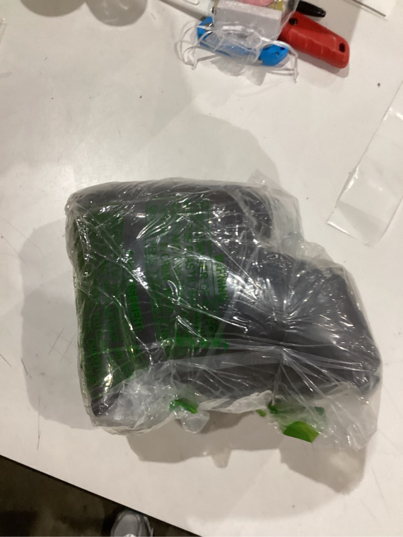 Condition photo showing As Is for lewondr bedside commode cushion, soft seat pad cushion for toilet/shower/bedside, elderly handicapped chair cushioned cover 17" x 17" with fixing straps, universal fit, easy cleaning, coffee