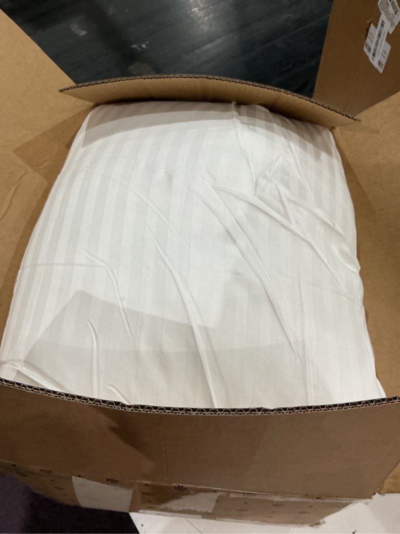Condition photo showing As Is for beckham hotel collection bed pillows standard/queen size set of 2 - original soft down alternative pillow for sleeping - soft support for back, stomach or side sleepers queen / standard white