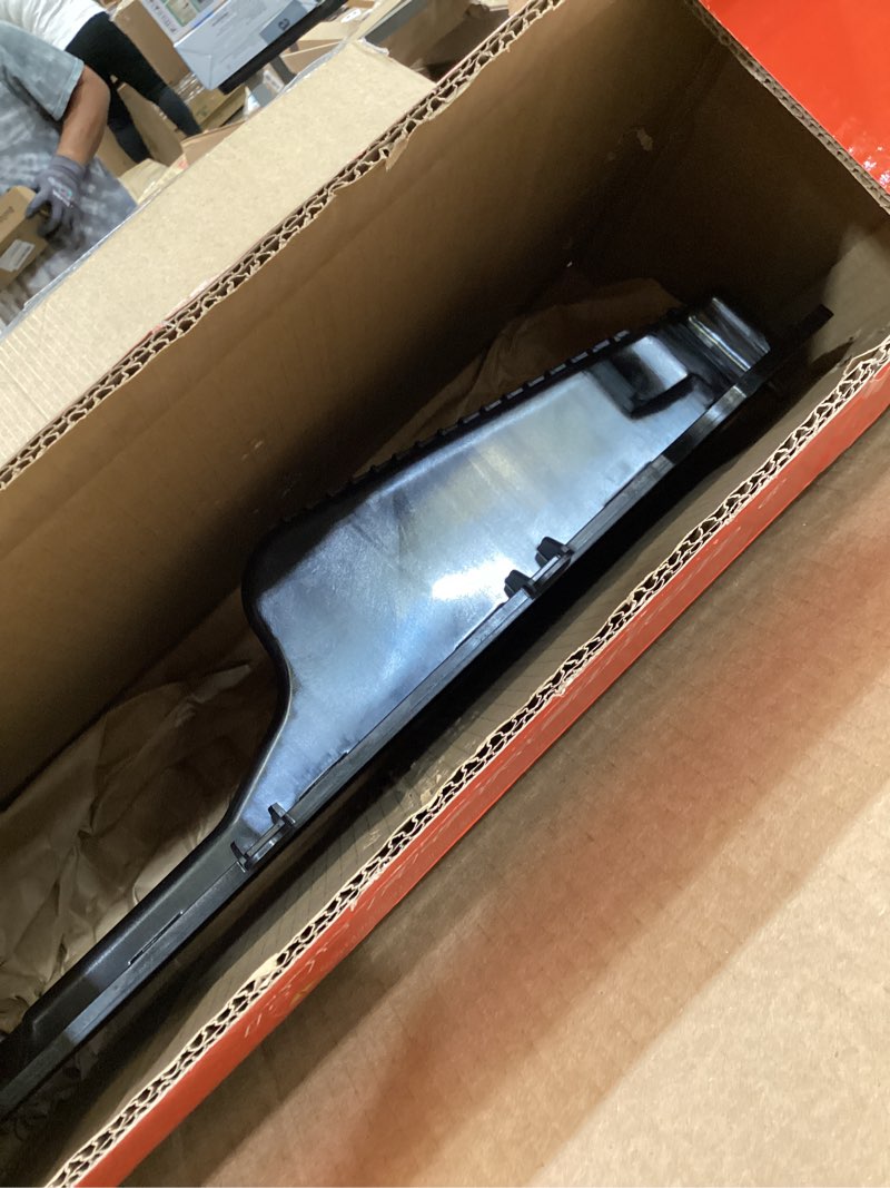Condition photo showing As Is for a-premium lower engine oil pan sump with drain plug compatible with chevrolet silverado 1500 2019-2025, silverado 1500 ltd 2022, colorado & gmc sierra 1500, sierra 1500 limited, canyon & cadillac ct4