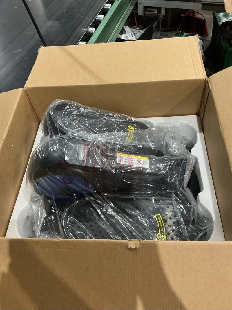 Condition photo showing Good Condition for under desk elliptical machine,electric ellipse leg exerciser as see on tv with remote control,12 level speeds seated pedal exerciser for seniors adults, manual & auto mode blue