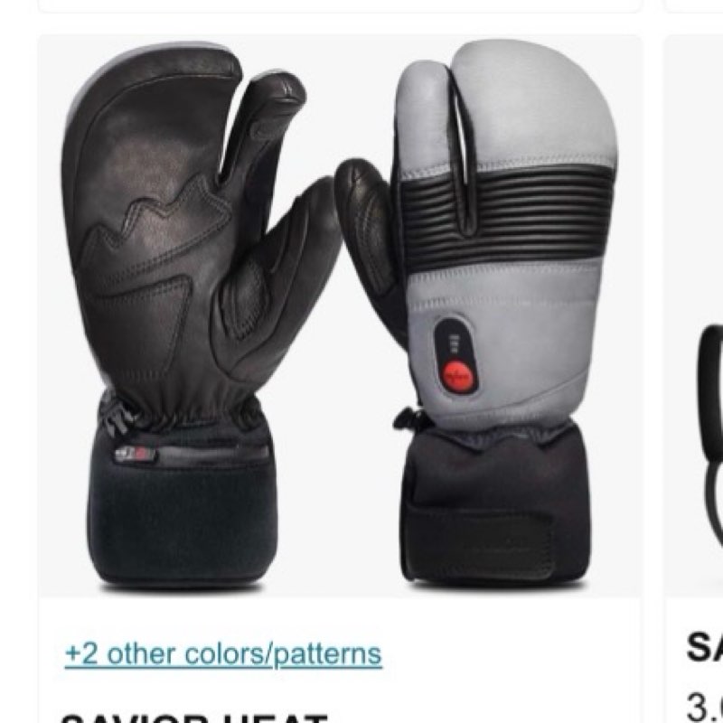 savior heat heated ski mittens electric rechargeable battery leather thick gloves for men women ski snowboard snowmobile motorcycle