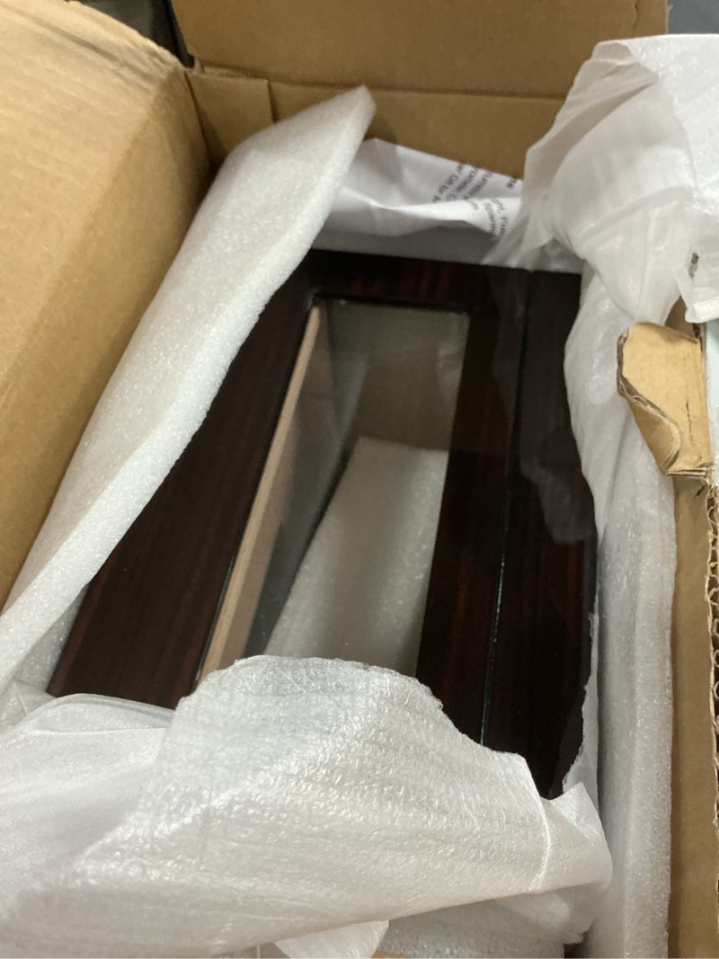 Condition photo showing Good Condition for woodronic led lighted humidor cigar box for 100 cigars with digital hygrometer, crystal gel humidifier, spanish cedar lining and acrylic dividers, gifts for fathers