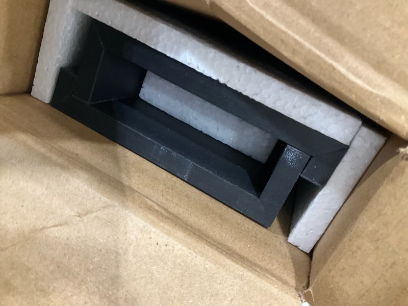 Condition photo showing Good Condition for Long Floating Shelves for Wall Decor, Long Wall Mounted Storage Shelf for Bedroom, Living Room, Bathroom, Kitchen, Nursery, Display Picture Ledge Shelf with Lip Set of 2-24 Inches, Black Black 23.6in