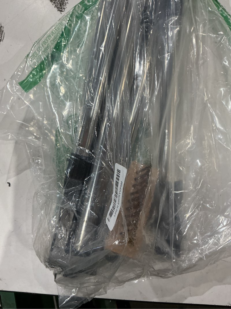 Condition photo showing As Is for crack weeder tool set, weed scraper tool moss brush scraper set combo, 60" crevice weeding tool for sidewalk cracks, 3 different weed remover tool heads for driveways, patios, pavers, garden cracks