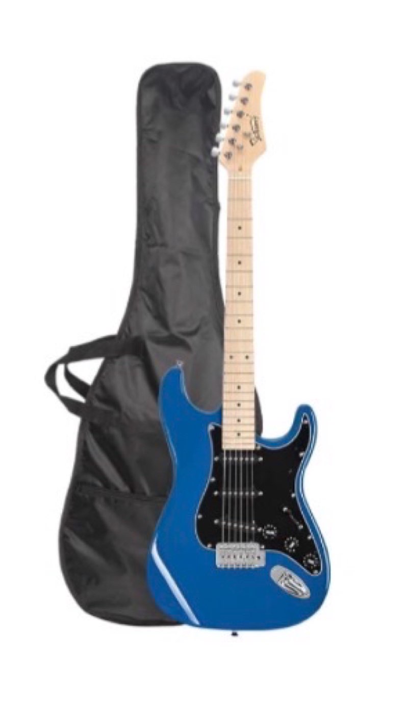 GLARRY Full Size Electric Guitar for Music Lover Beginner with 20W Amp and Accessories Pack Guitar B