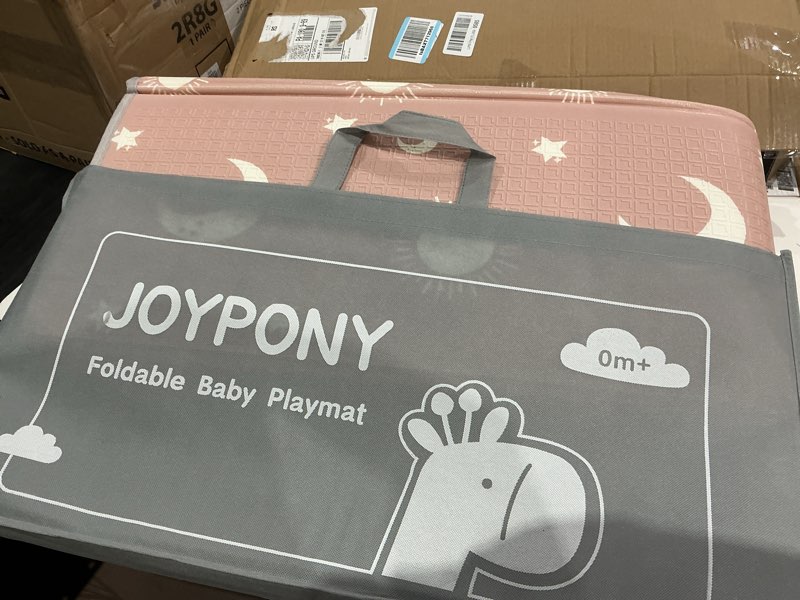 Condition photo showing Good Condition for joypony baby play mat, extra large foldable play mats for babies and toddlers forest 71x79x0.4 inch & rabbit 59x71x0.4 inch