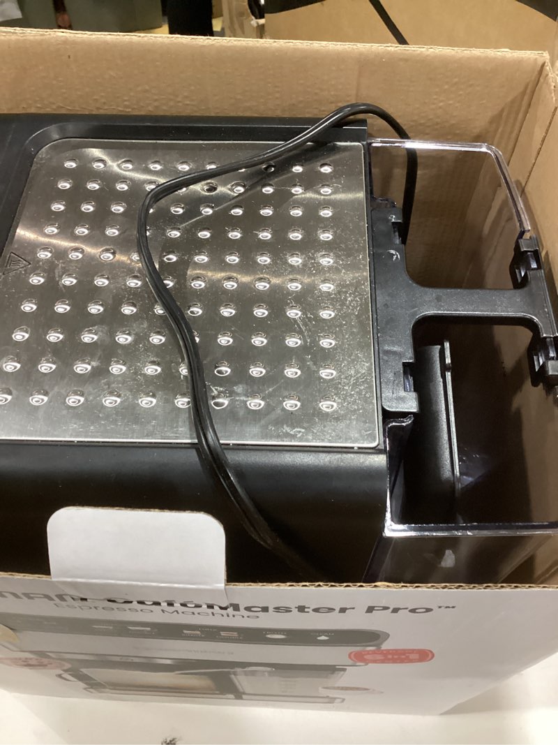 Condition photo showing As Is for Chefman Barista Pro Espresso Maker Stainless Steel Finish