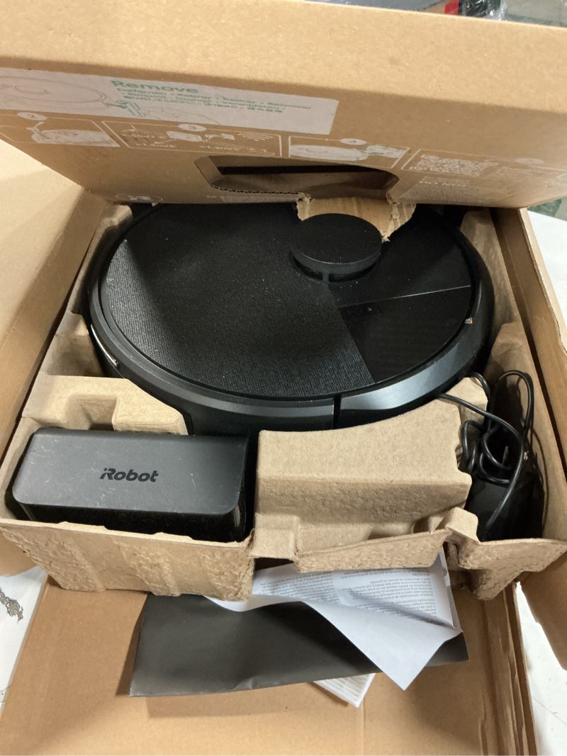 Condition photo showing As Is for iRobot Roomba 105 Vac Robot Vacuum - Easy to use, Intense Power-Lifting Suction, LiDAR Navigation, Multi-Surface Cleaning, Cleans in Neat Rows, Self-Charging