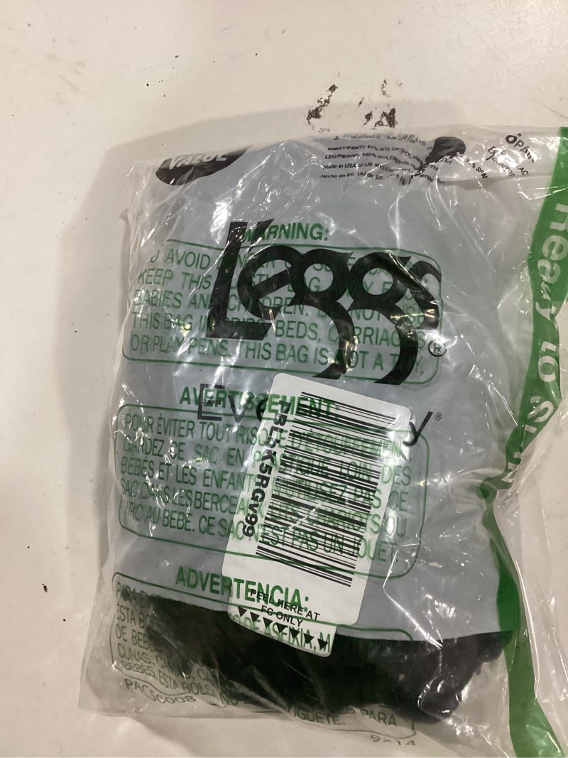 L'eggs Everyday Control Top Sheer Toe Pantyhose for All Day Comfort, 100% Nylon, Off Black, Size B (