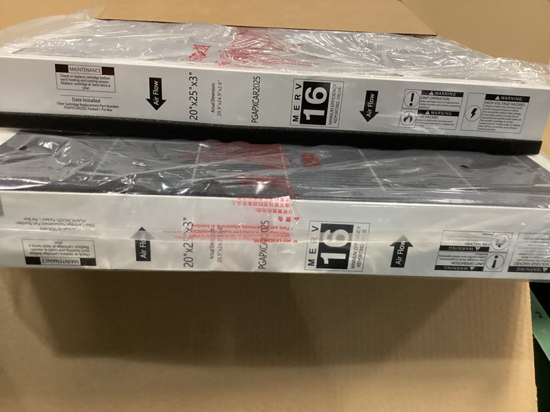 Condition photo showing New/Like New for pgapxcar2025-a02 20x25x3in merv-16 air filter for bryant/carrier air purifier cartridge,air filter for bryant/carrier pgapaxx2025, pgapxcar2025, agapxcar2025 filter (2)