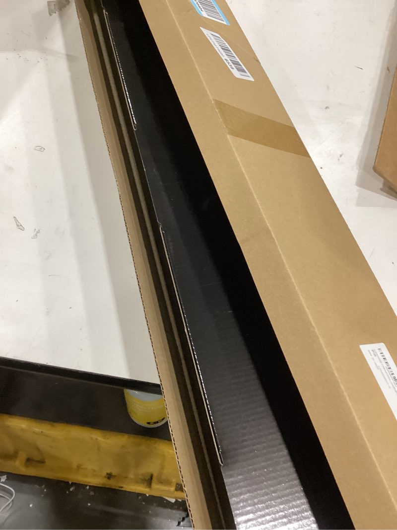 Condition photo showing Good Condition for 1-1/8 Inch Diameter Antique Gold Curtain Rods with Knurl Design Finial, 72-144 inch Telescoping Double Curtain Rods for window width 68-140 inch, 1 pack 72-144'' Gold