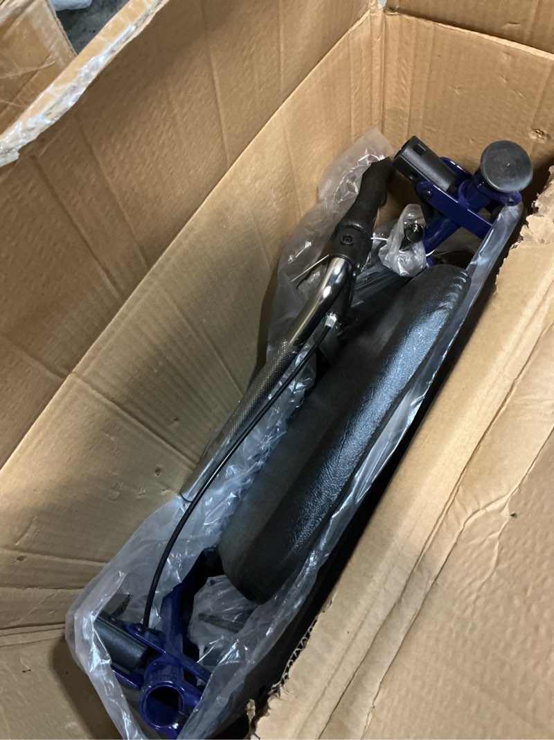 Condition photo showing Good Condition for Medline Steel Rollator Walker with Seat, Blue, 300 lb. Weight Capacity, 8” Wheels, Foldable, Adjustable Handles, Rollator Walker for Seniors, Rolling Walker for Mobility Impairment