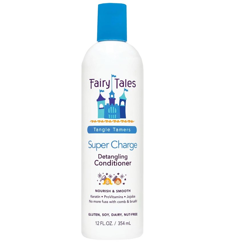 Fairy Tales Tangle Tamer Detangling Conditioner for Kids - Ultra Moisturizing and Anti Frizz Protection - Paraben Free, Sulfate Free - 12 Oz 12 Fl Oz (Pack of 2)