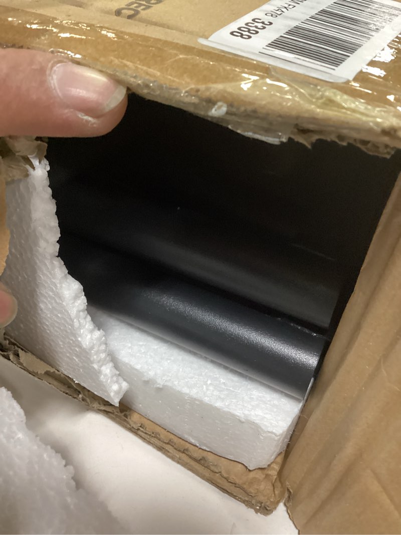 Condition photo showing Good Condition for HOOBRO Bar Stools, Set of 2 Bar Chairs, Kitchen Round Height Stools with Footrest, Breakfast Bar Stools, Sturdy Steel Frame, for Dining Room, Kitchen, Party, Easy Assembly, Greige BG03BY01