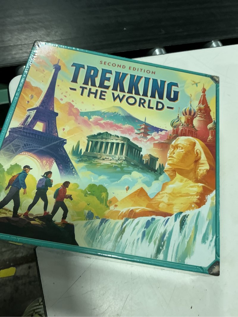 Condition photo showing New/Like New for underdog games trekking the world 2nd edition - award-winning board games for kids & adults ages 12+ - easy-to-learn strategy journey for globetrotters, perfect for family game night & educational fun