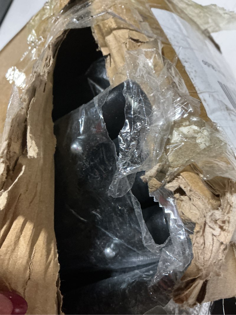 Condition photo showing As Is for Room Divider-6 Panels Black Folding Privacy Screens, 6 ft Partition Room Dividers Wall for Separation, Home, Office, Classroom, Studio Black 6 Panel