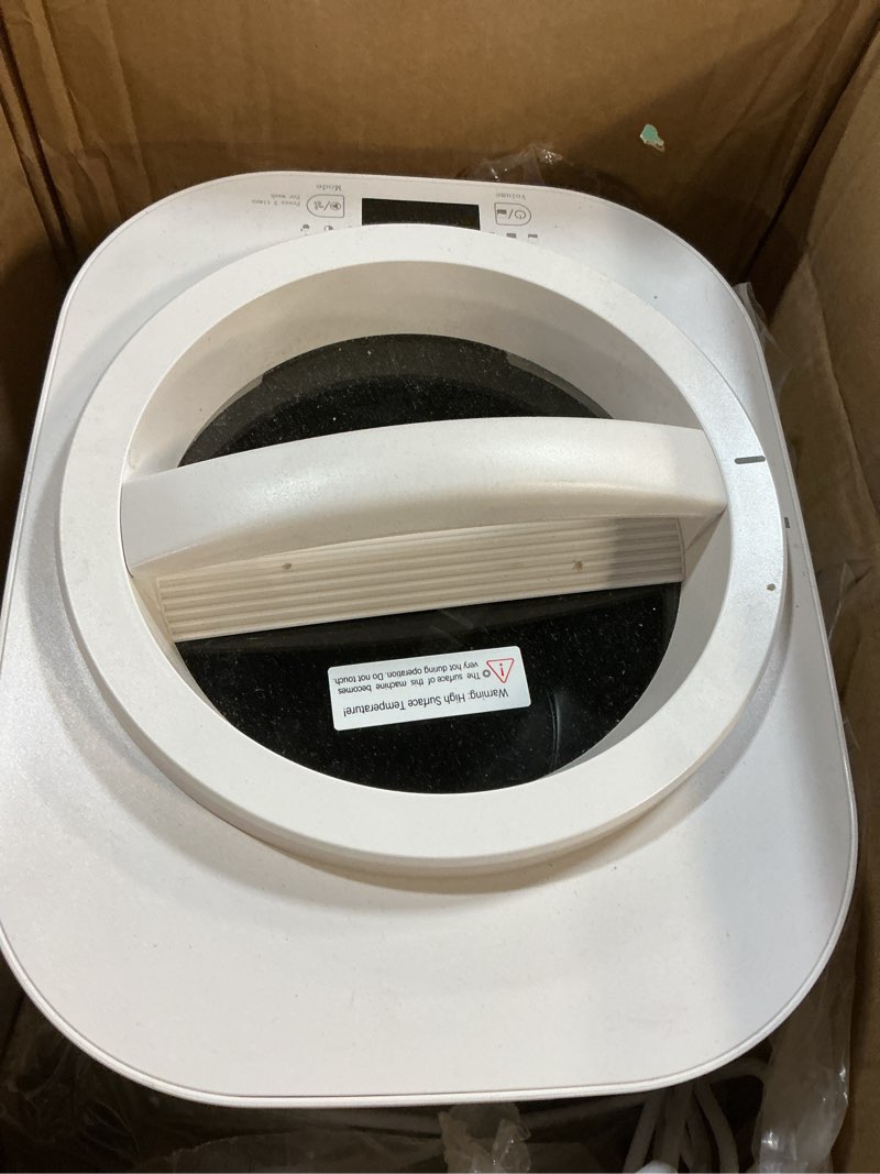 Condition photo showing As Is for 3.5L Electric Composter for Kitchen, Smart Compost Bin Outdoor/Indoor, Odorless/Auto-Cleaning/Low No