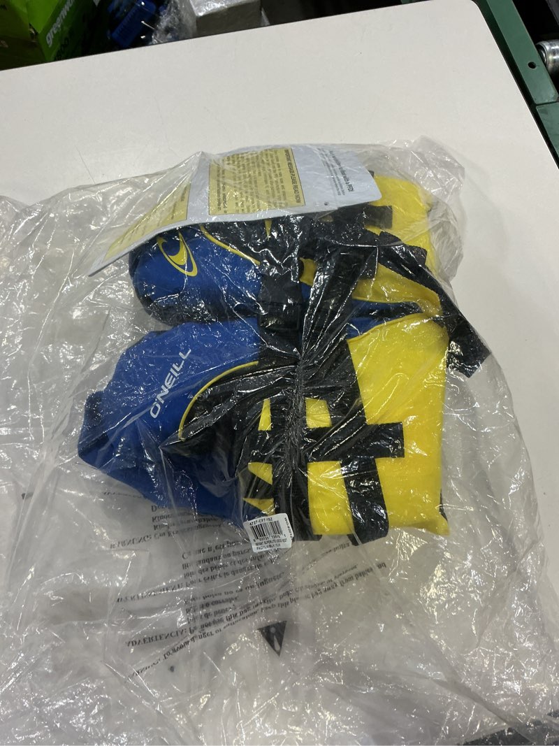 Condition photo showing Good Condition for o'neill infant superlite uscg life vest one size pacific/yellow/black:yellow