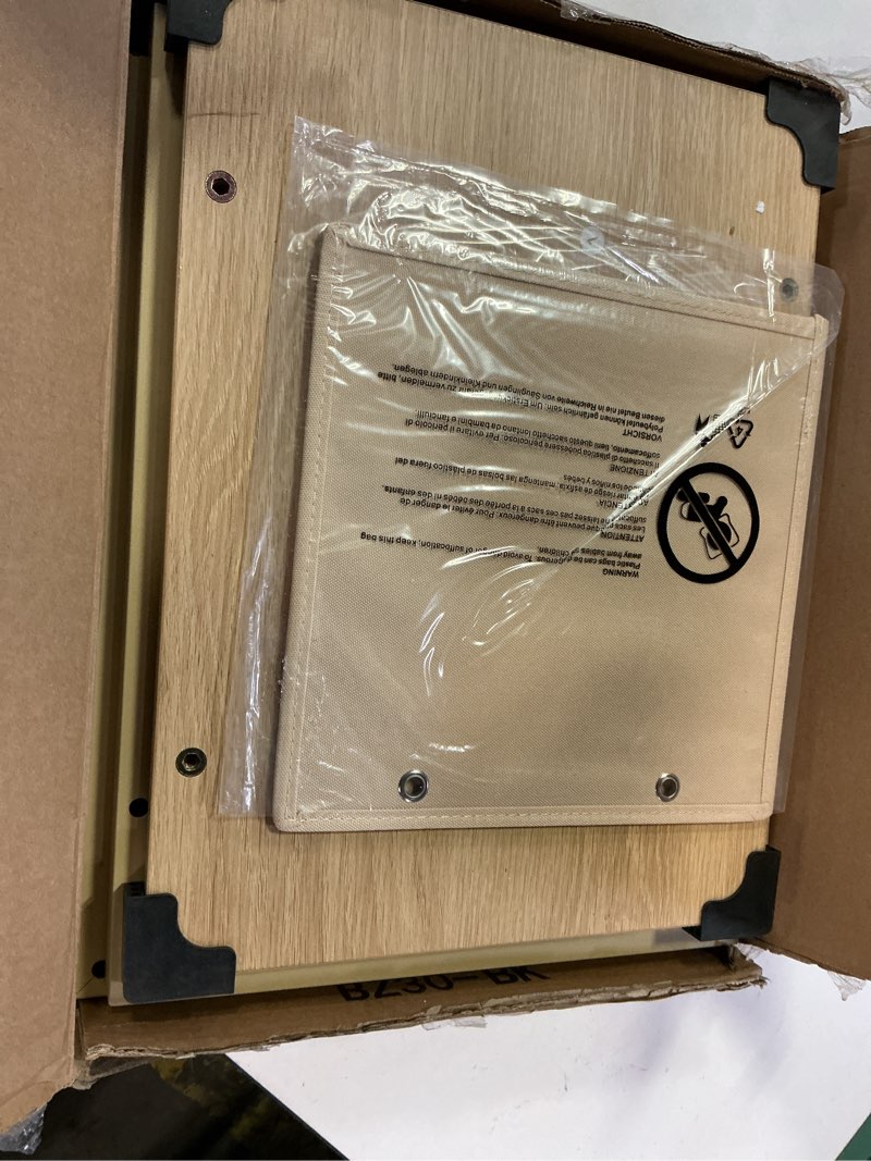 Condition photo showing Good Condition for Vagusicc C Shaped End Table with Charging Station, Adjustable Height C Table End Table, Small Side Table for Couch, Couch Table Slide Under Sofa Table TV Tray Arm Table for Living Room,Bedroom,Natural Natural Walnut With Plug 1pcs 