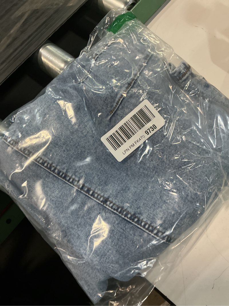Condition photo showing New/Like New for grapent barrel jeans for women trendy high waisted wide leg baggy cropped relax fit stretch denim trouser ankle pants medium reef blue