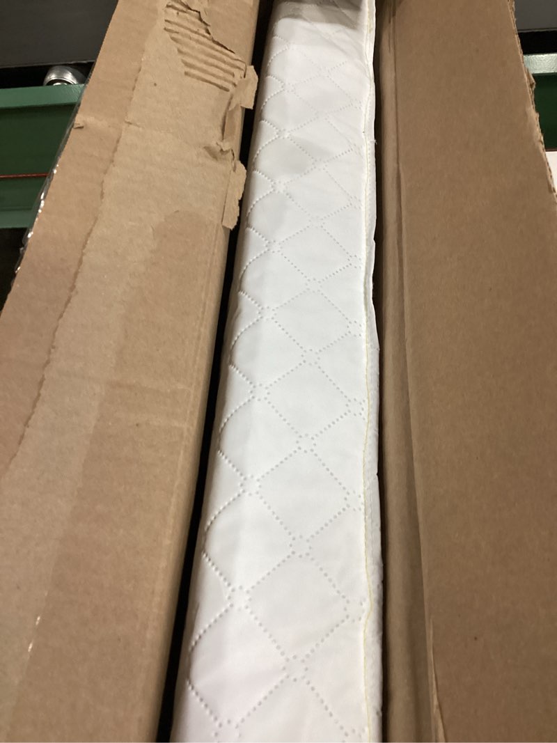 Condition photo showing Good Condition for Dream On Me Holly 3” Mini/Portable Crib Mattress, Greenguard Gold & JPMA Certified, Fits Portable & Mini Cribs, Lightweight Fiber Core, Waterproof Vinyl Cover (38"x24"x3")