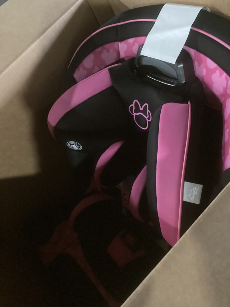 Condition photo showing New/Like New for disney baby grow and go all-in-one convertible car seat, simply minnie simply minnie 2