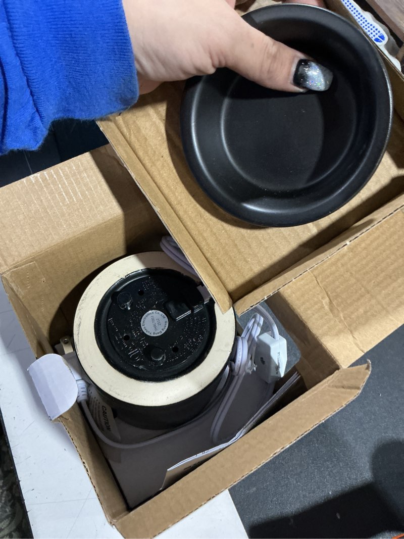 Condition photo showing Good Condition for mainstays electric 18-watt ceramic wax melt warmer  black