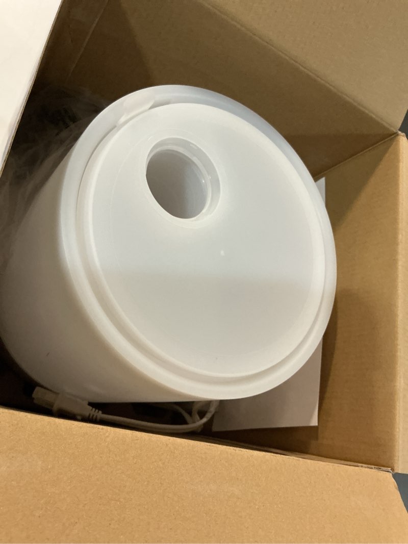 Condition photo showing Good Condition for crane ultra-quiet 3-in-1 humidifier, essential oil aroma diffuser & soothing sleep light - compact 1.2 gallon capacity with adjustable night light & fragrance tray - ideal for bedroom and office