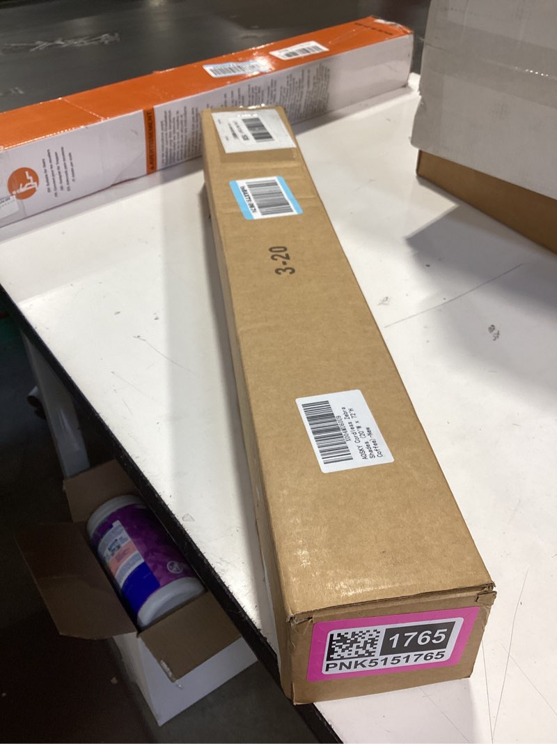 Condition photo showing New/Like New for similar to aosky cordless zebra blinds for windows pull down roller window shades dual layer light filtering privacy for day and night, free-stop door shades for home easy to install (34\" w x 72\" h, white) 34\"w x 72\"h white