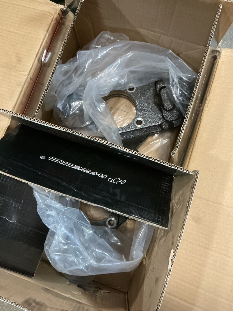 Condition photo showing Good Condition for a-premium set of 2 front suspension steering knuckle level kit, 2 inches drop spindles, compatible with chevrolet silverado 1500 2500 3500 hd & gmc sierra 1500 2500 3500 hd & hummer h2